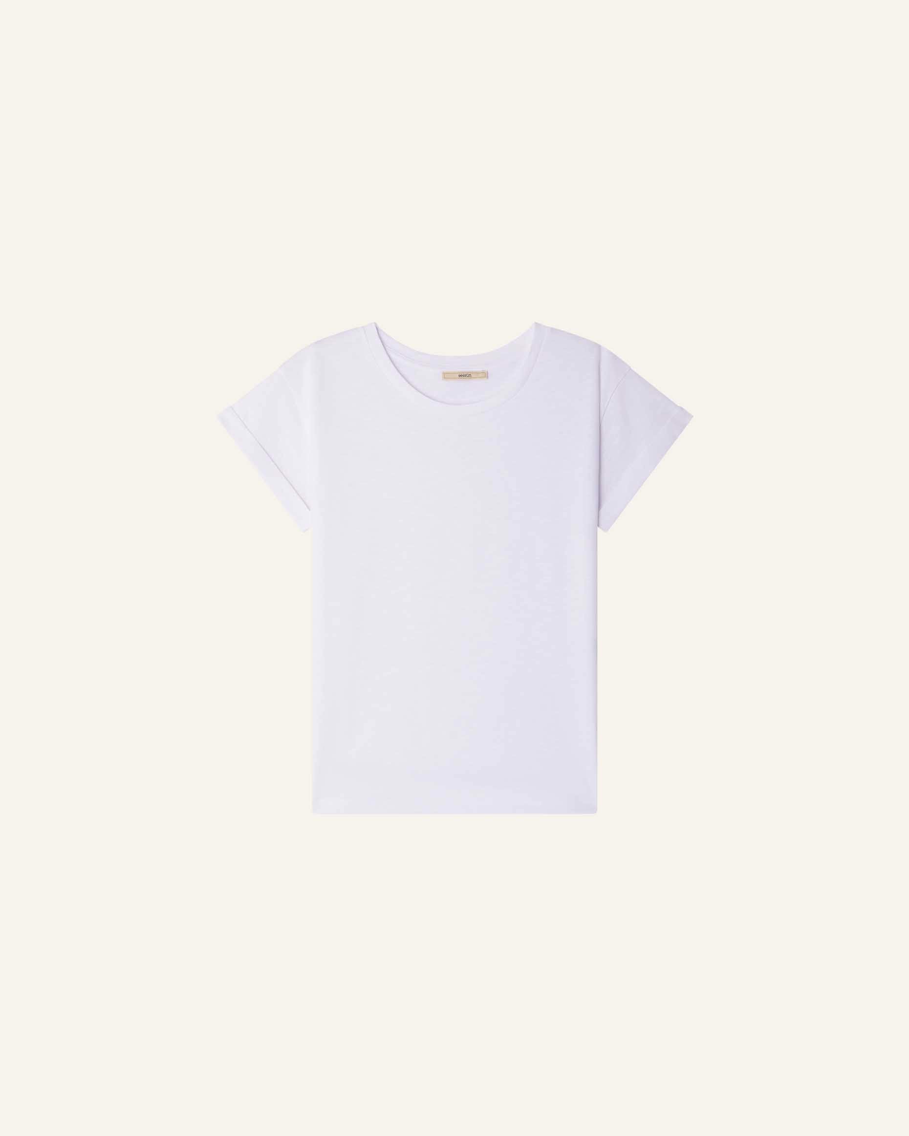 Women ALBANO Optical white | T-shirt | SESSÙN Official Website