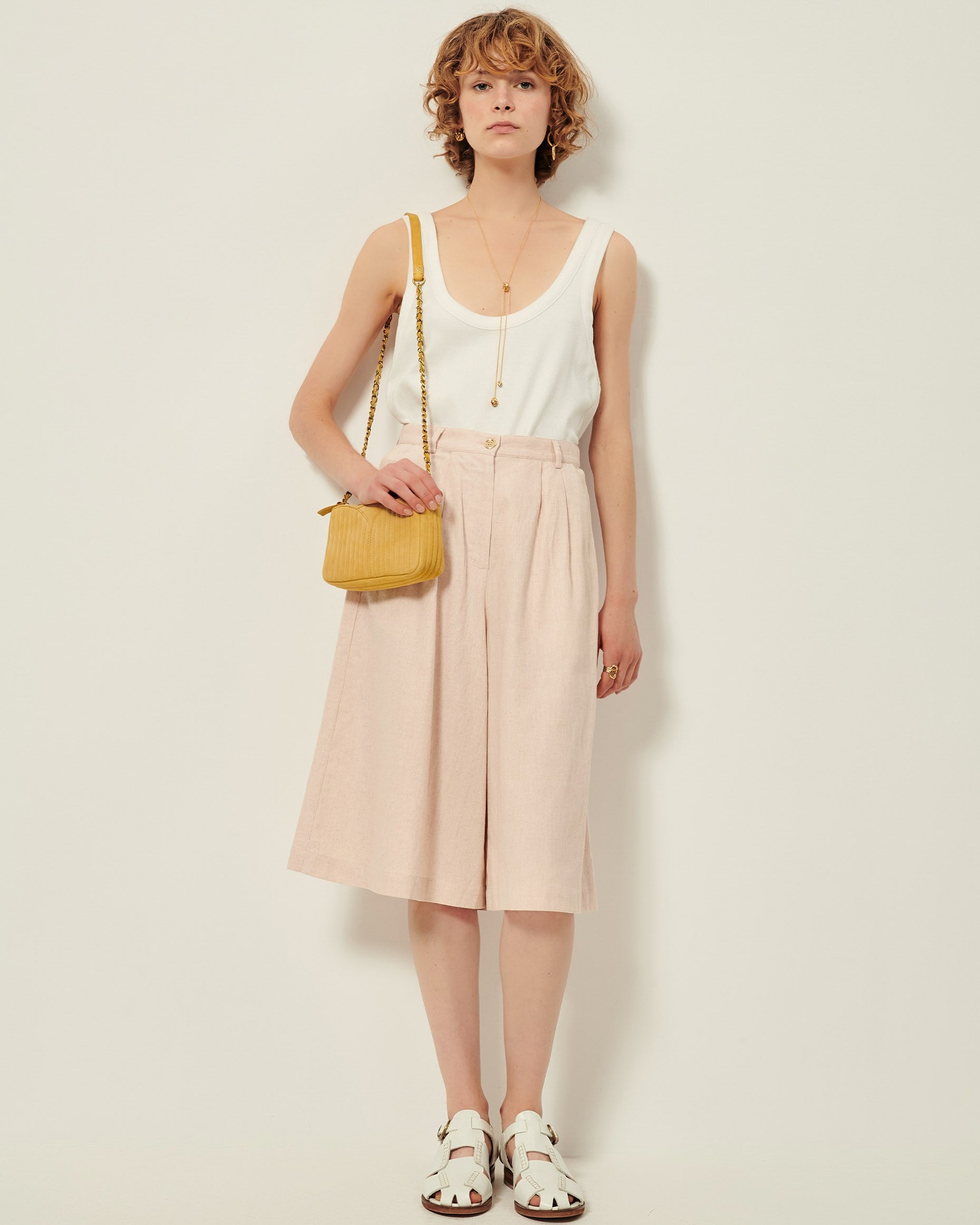 Women ELIOR Rosewater | Pant-skirt | SESSÙN Official Website