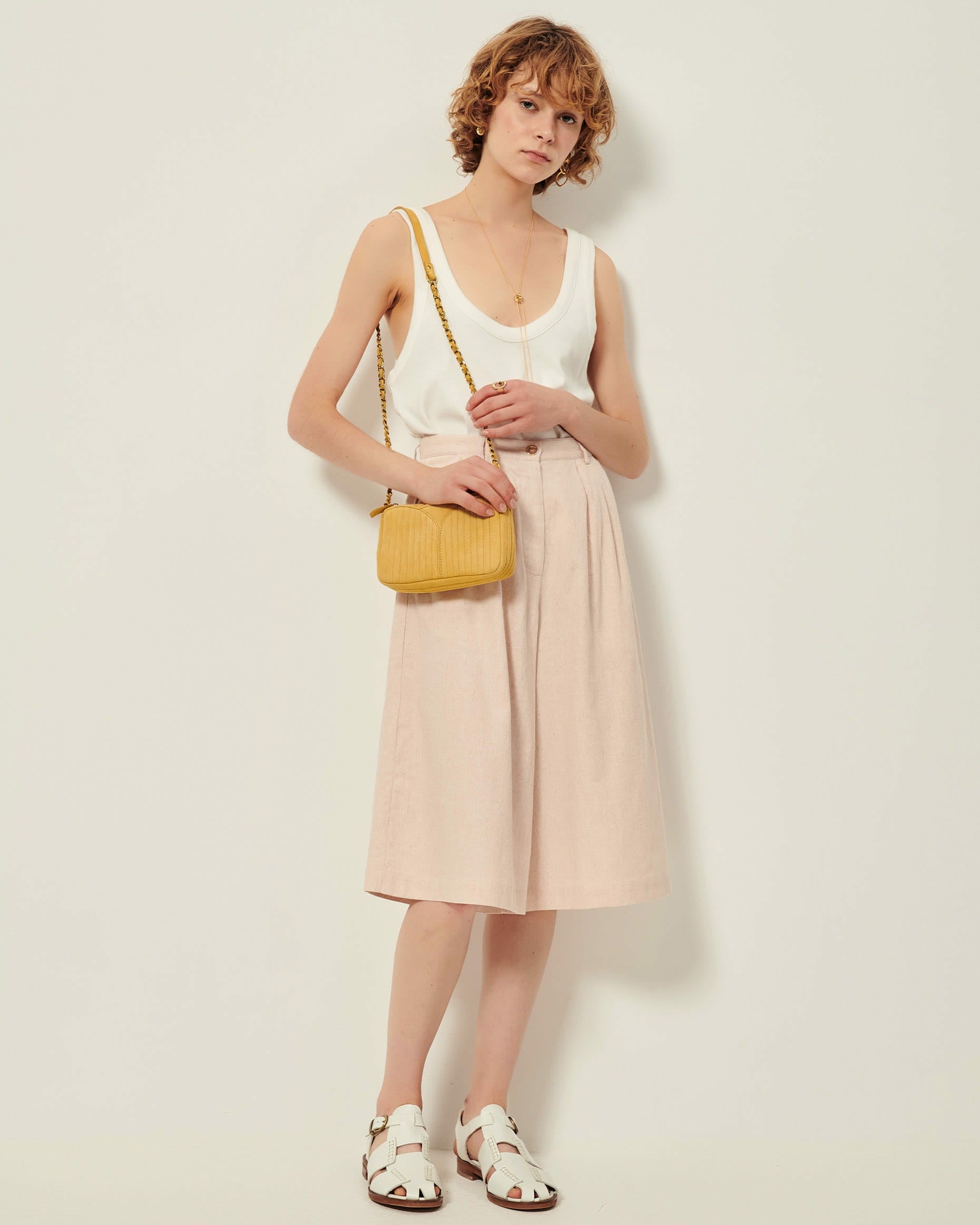 Women ELIOR Rosewater | Pant-skirt | SESSÙN Official Website