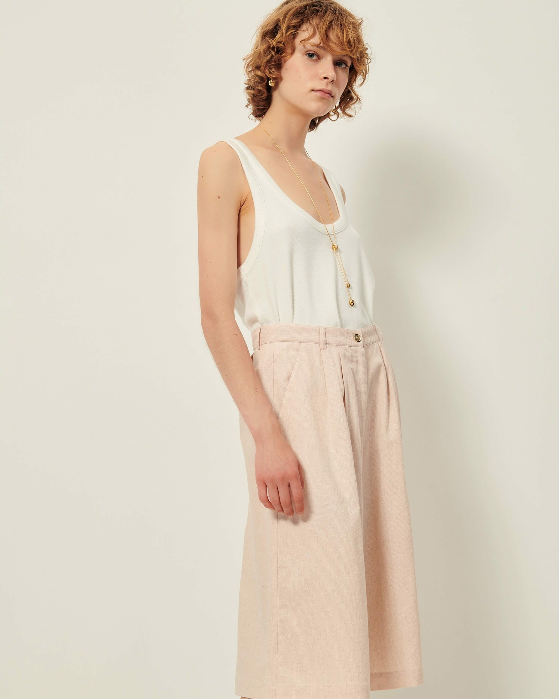 Women ELIOR Rosewater | Pant-skirt | SESSÙN Official Website