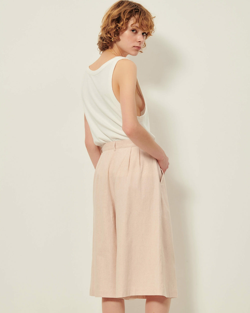 Women ELIOR Rosewater | Pant-skirt | SESSÙN Official Website