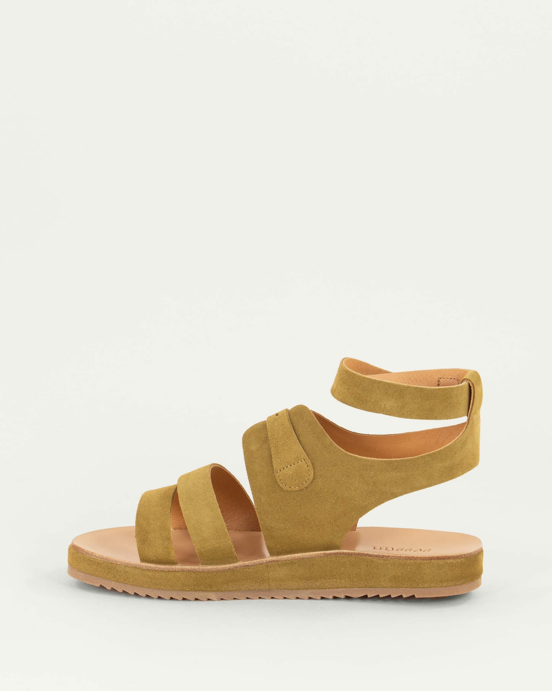 Women MISS MONTAIN Gold Suede |  Sandal | SESSÙN Official Website