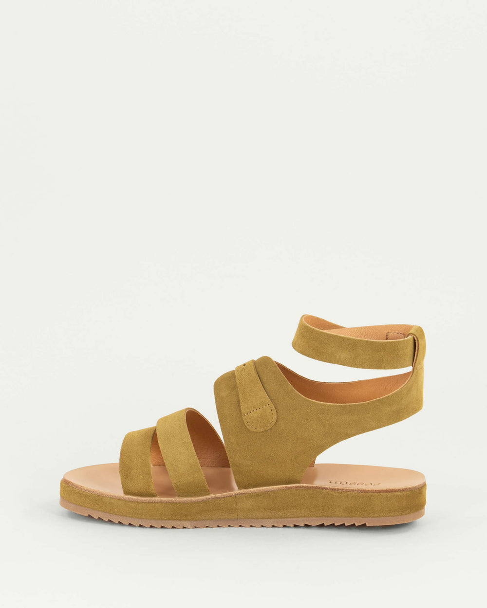 Women MISS MONTAIN Gold Suede |  Sandal | SESSÙN Official Website