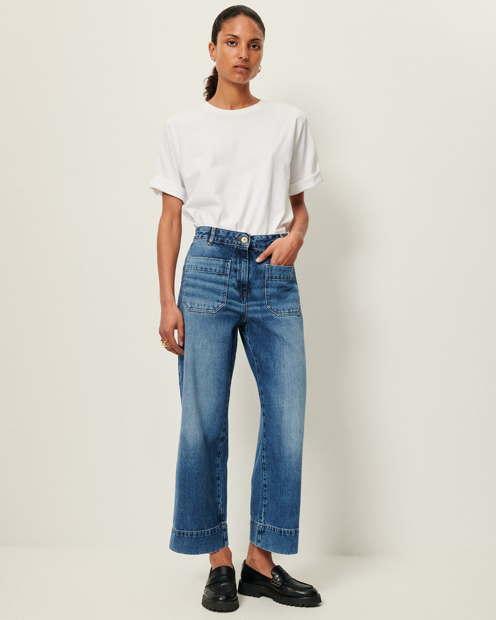 Women SEAKEY O Vintage Blue | Jeans