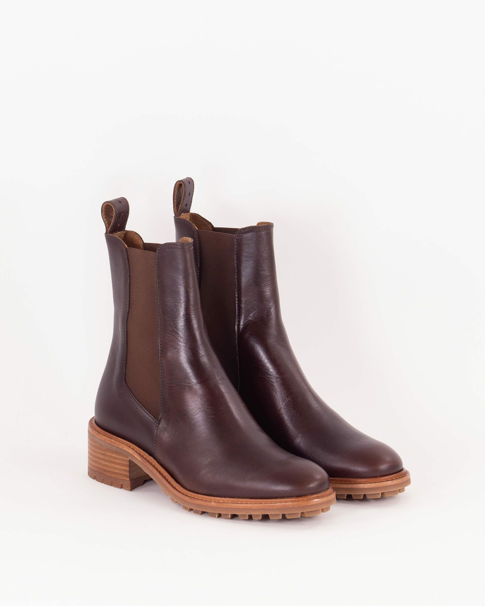Women PIERCE Brownwhisky Leather | Boots