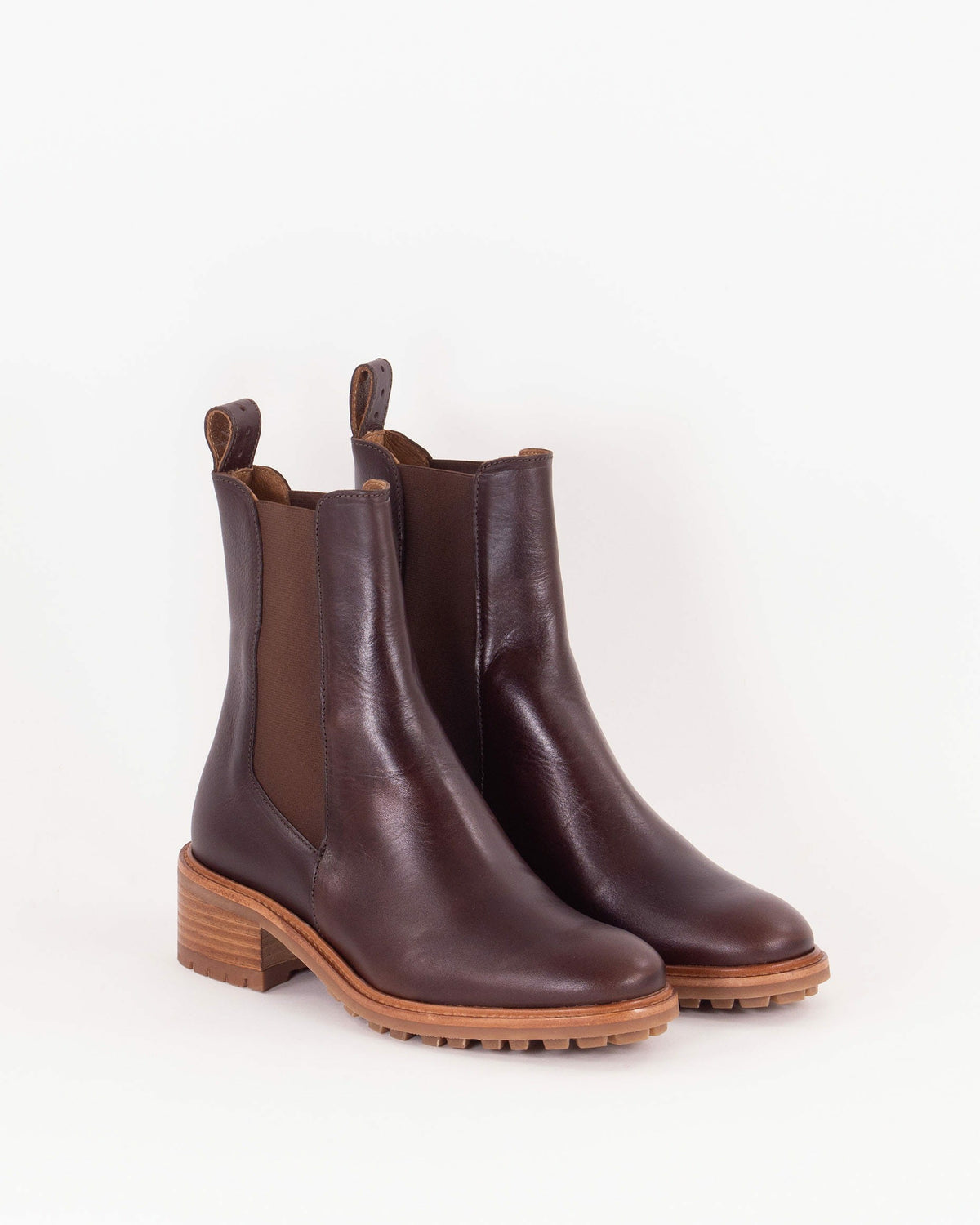 Women PIERCE Brownwhisky Leather | Boots
