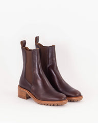 Women PIERCE Brownwhisky Leather | Boots