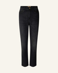 Women MOMON O Brocken Black | Jeans