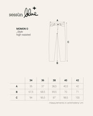 Women MOMON O Brocken Black | Jeans