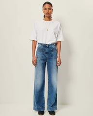 Women JOHNNY O Vintage Blue | Flare jeans
