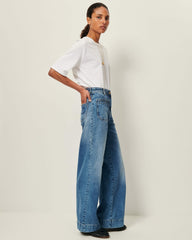 Women JOHNNY O Vintage Blue | Flare jeans