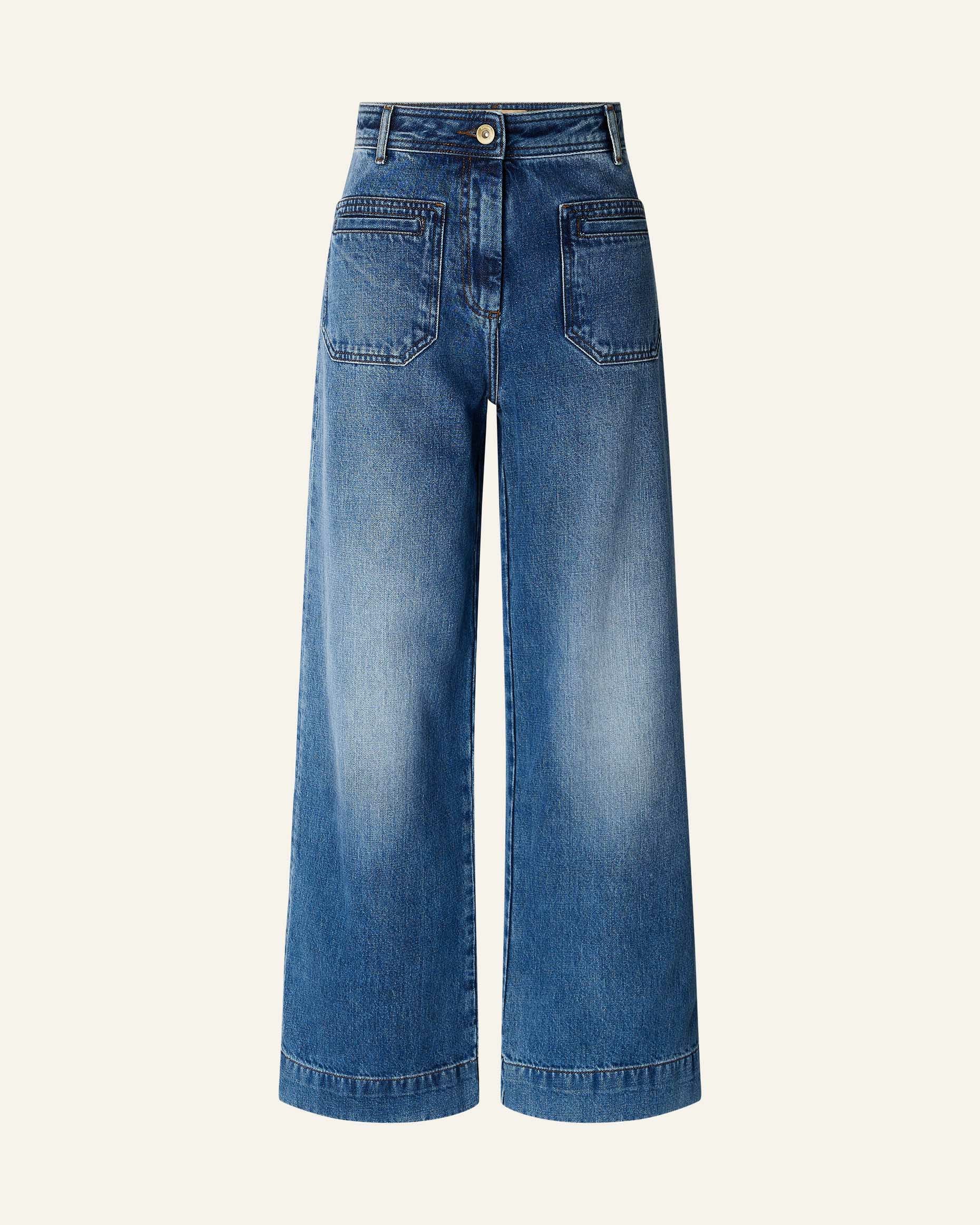 Women JOHNNY O Vintage Blue | Flare jeans