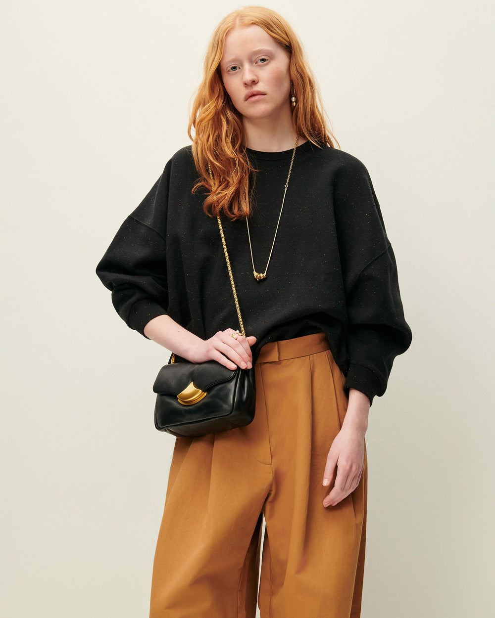 Women CHEBBI Black granit | Sweater