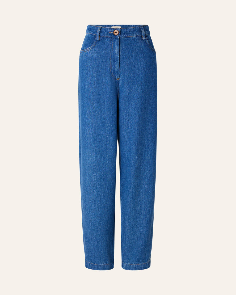 Women NICA Denim Blue | Pants |  SESSÙN Official website