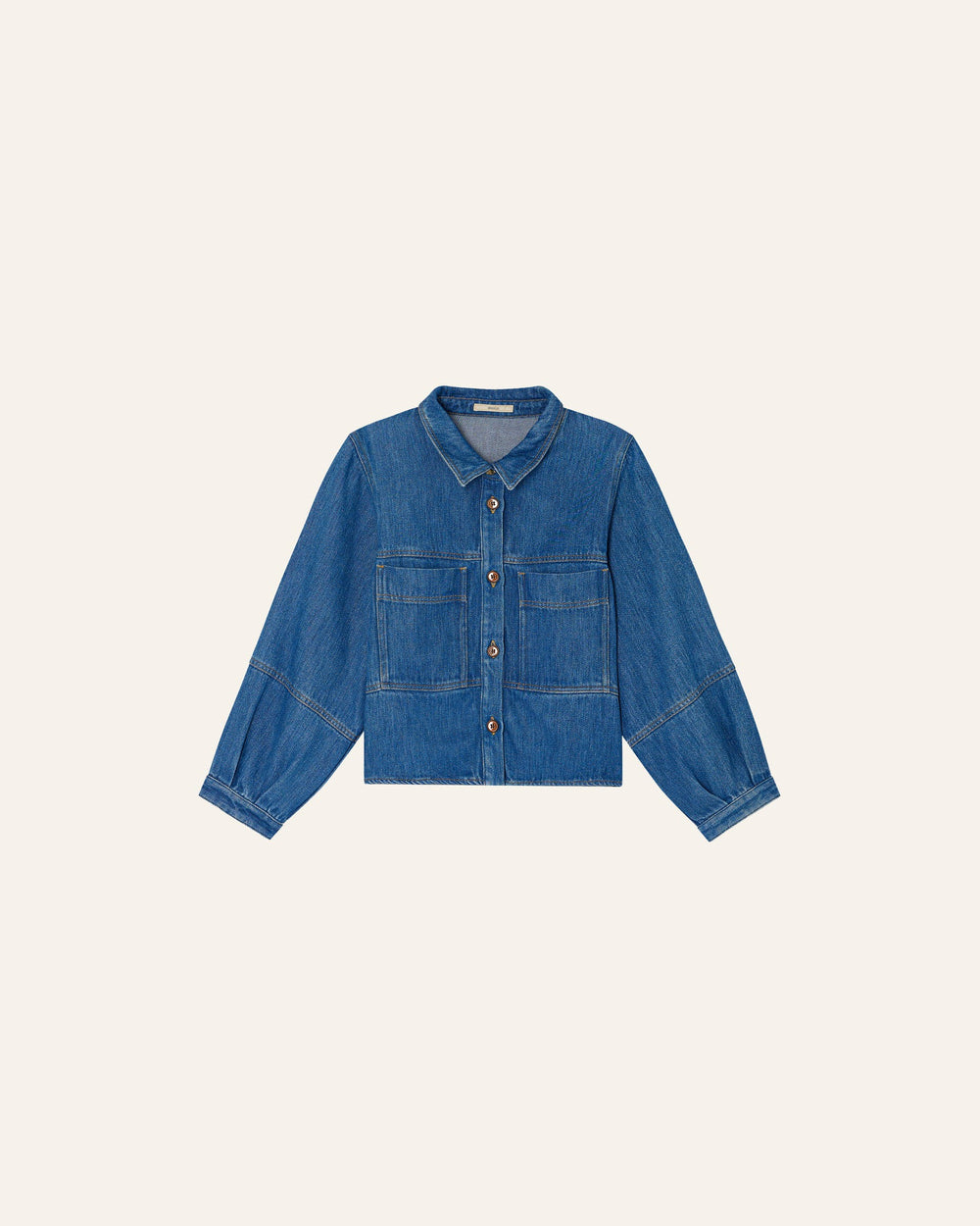 Women LEONE Denim Blue | Overshirt