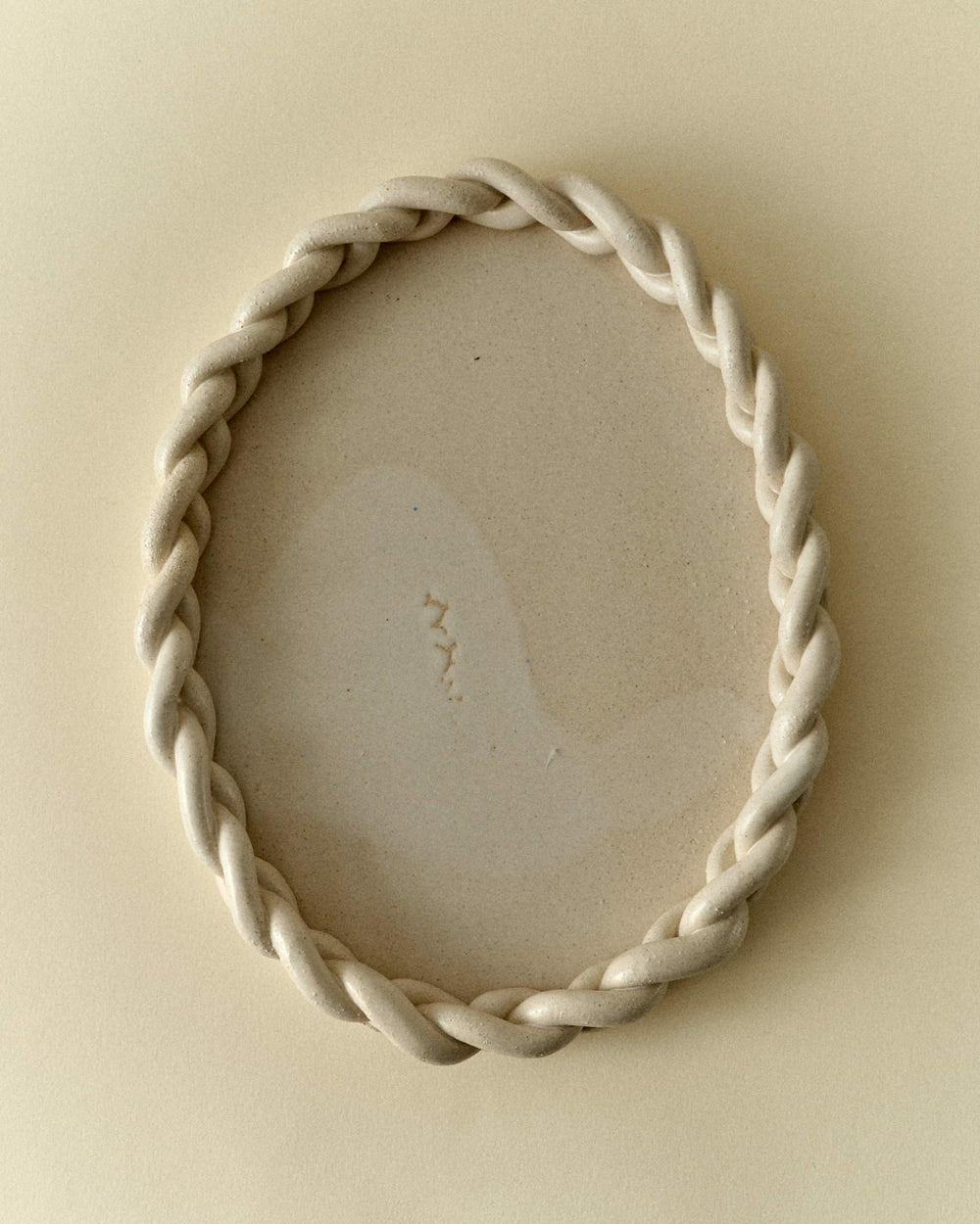 Women Tressé large model | Oval dish