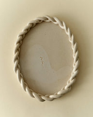Women Tressé large model | Oval dish