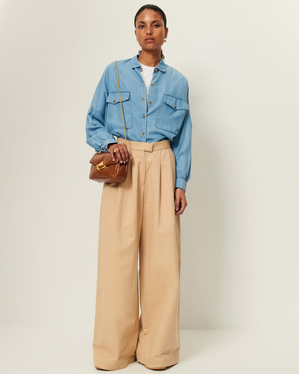 Women BOTANIA Provencial Blue | Shirt