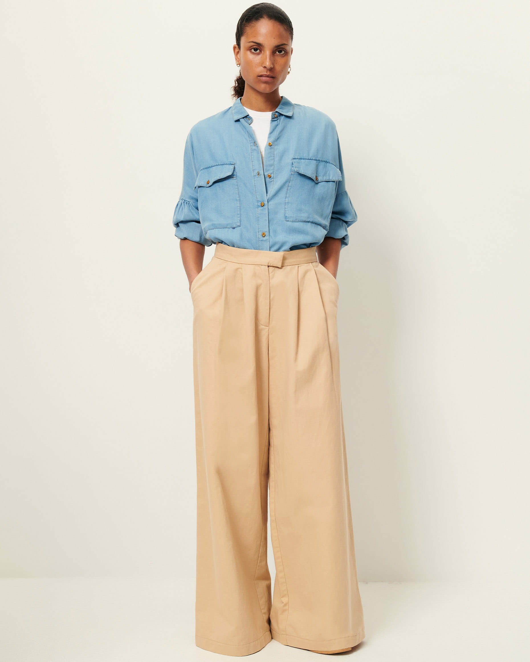 Women BOTANIA Provencial Blue | Shirt