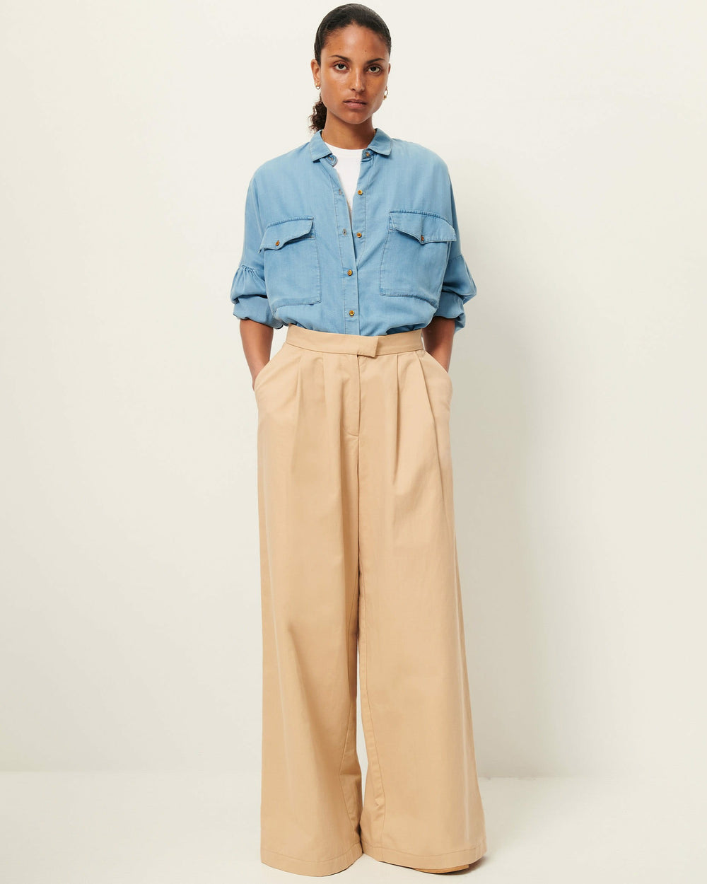 Women BOTANIA Provencial Blue | Shirt