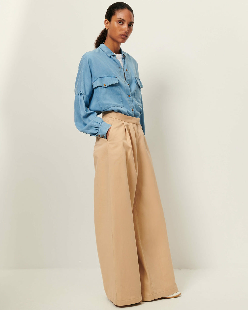 Women BOTANIA Provencial Blue | Shirt