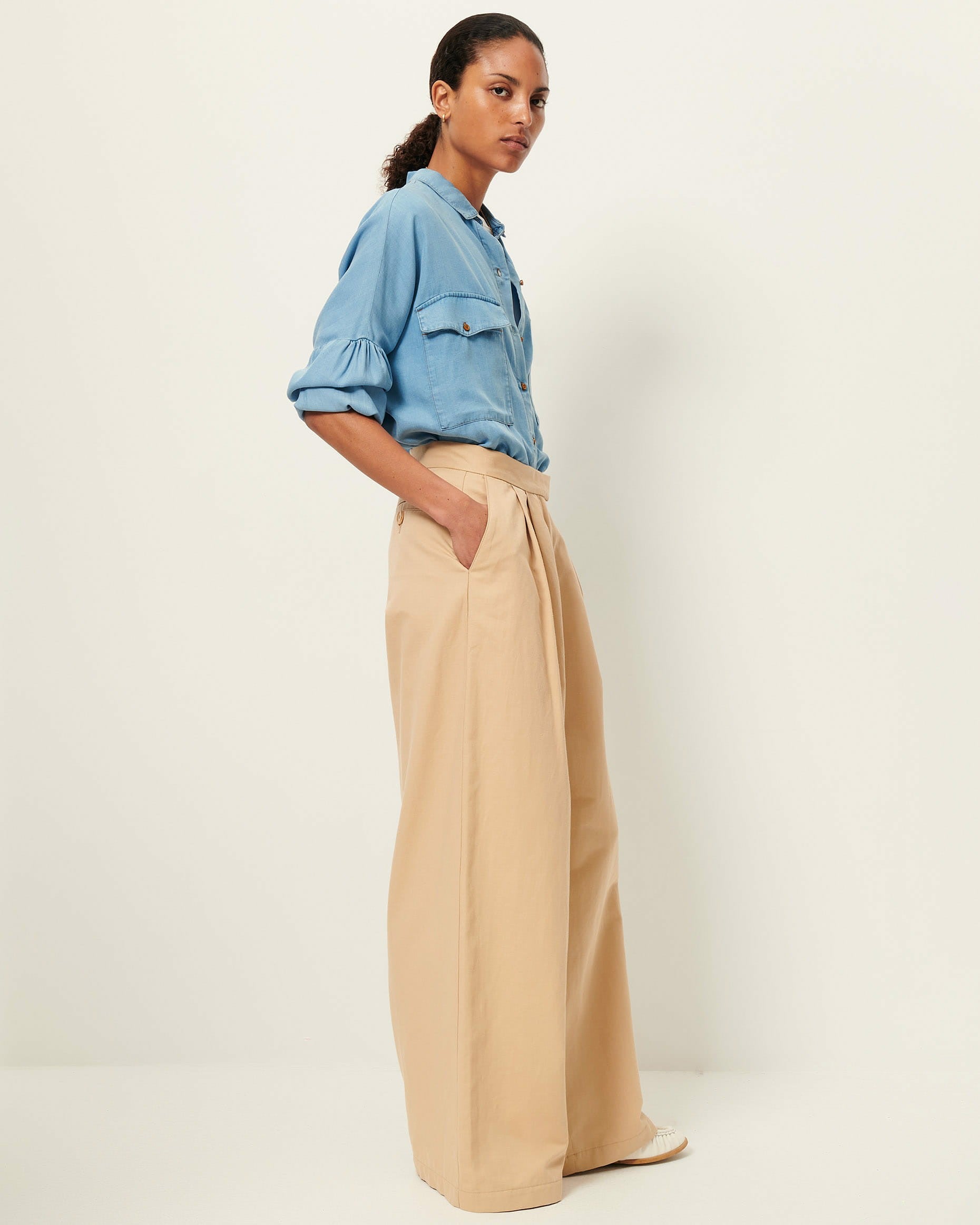 Women BOTANIA Provencial Blue | Shirt
