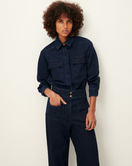 Women GUGGEN Denim Blue | Shirt
