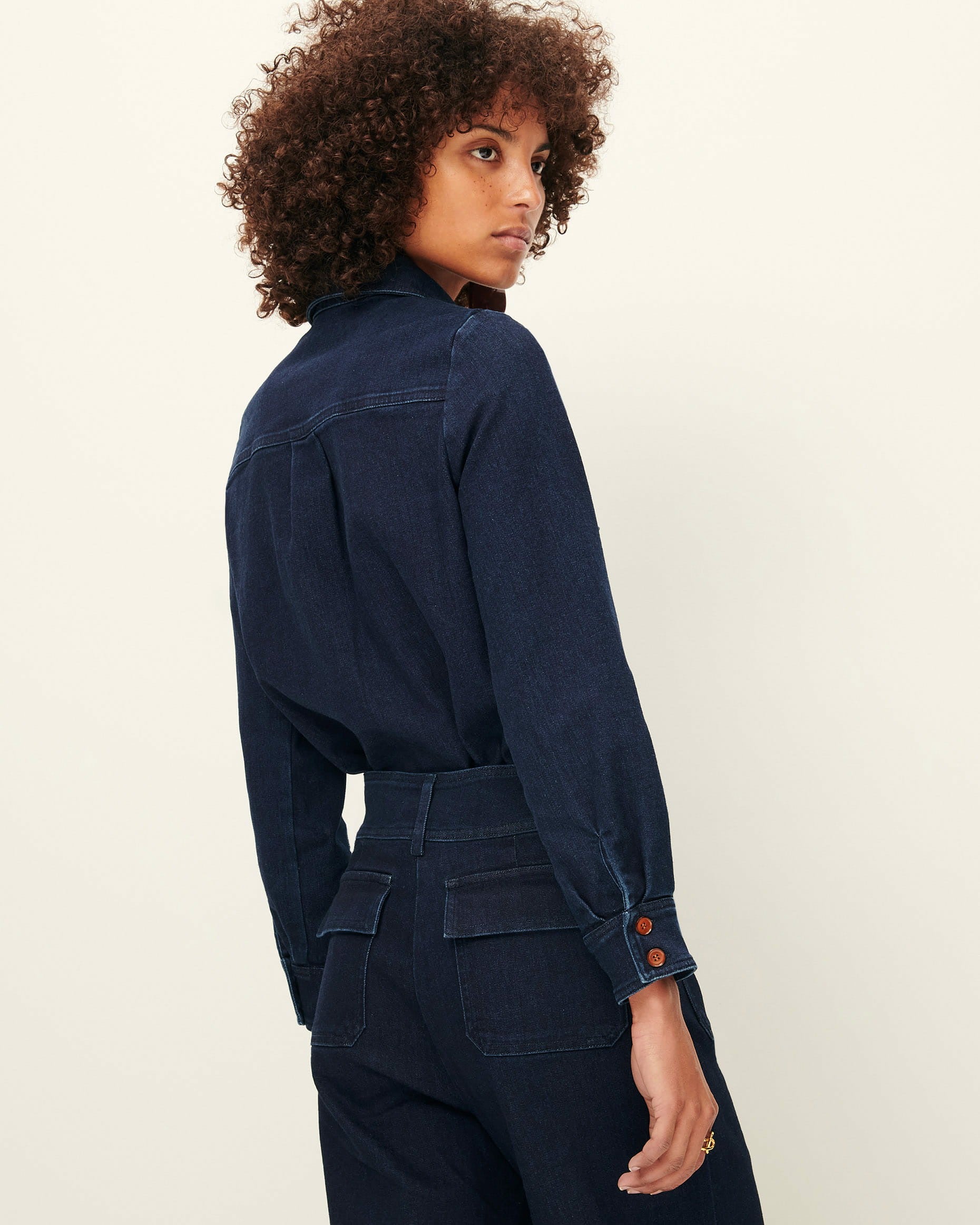 Women GUGGEN Denim Blue | Shirt