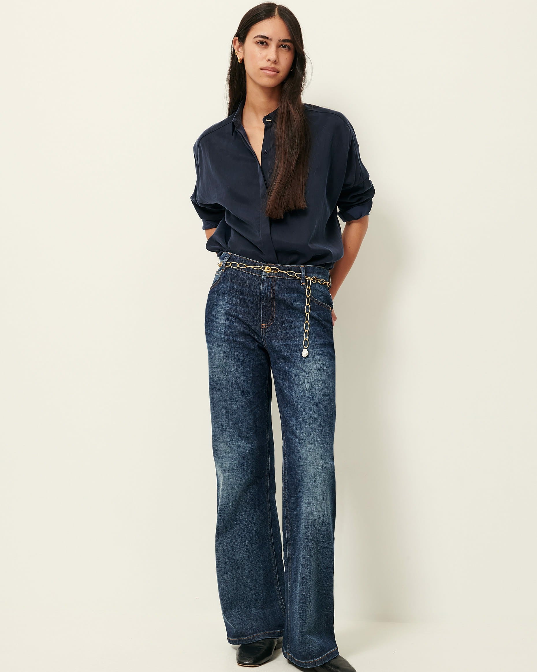 Women LADY D Navy | Shirt