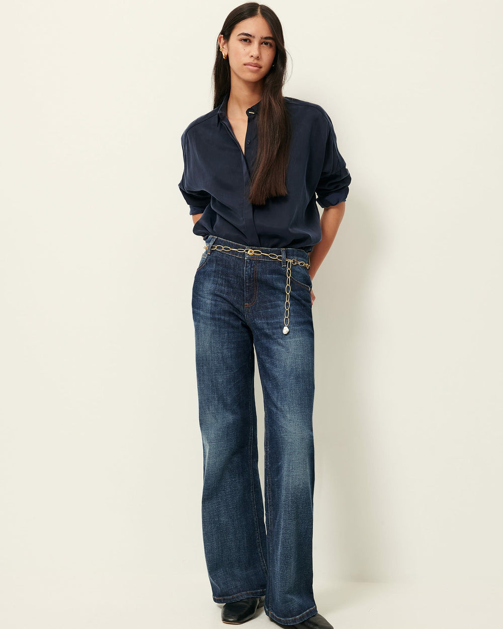 Women LADY D Navy | Shirt