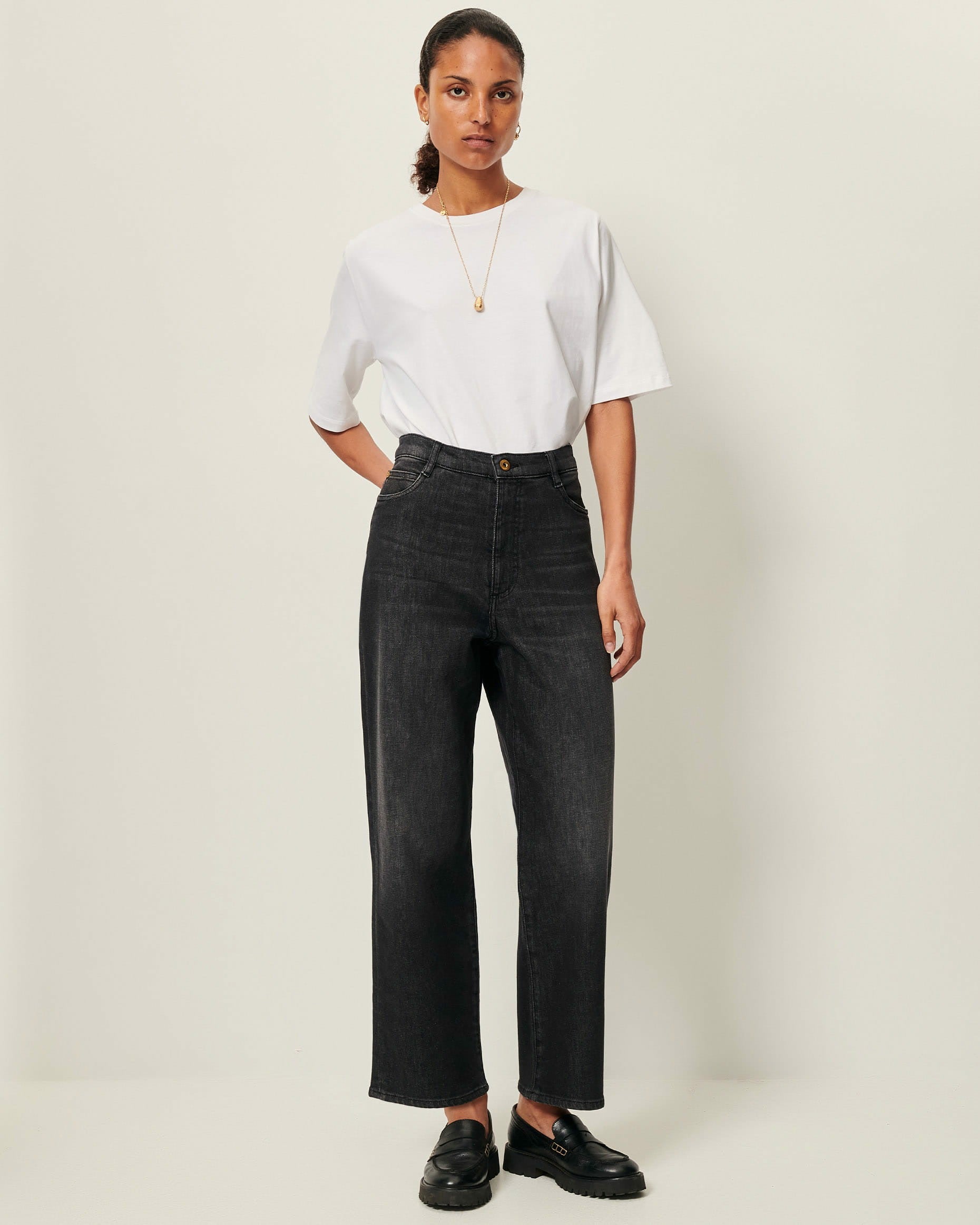 Women BAY CRUISE Brocken Black | Denim