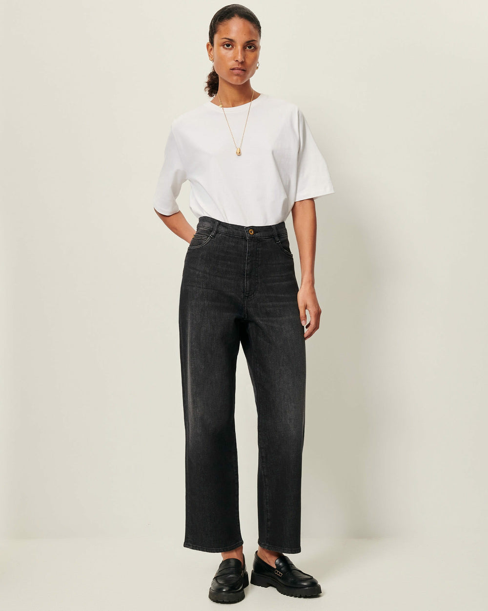 Women BAY CRUISE Brocken Black | Denim