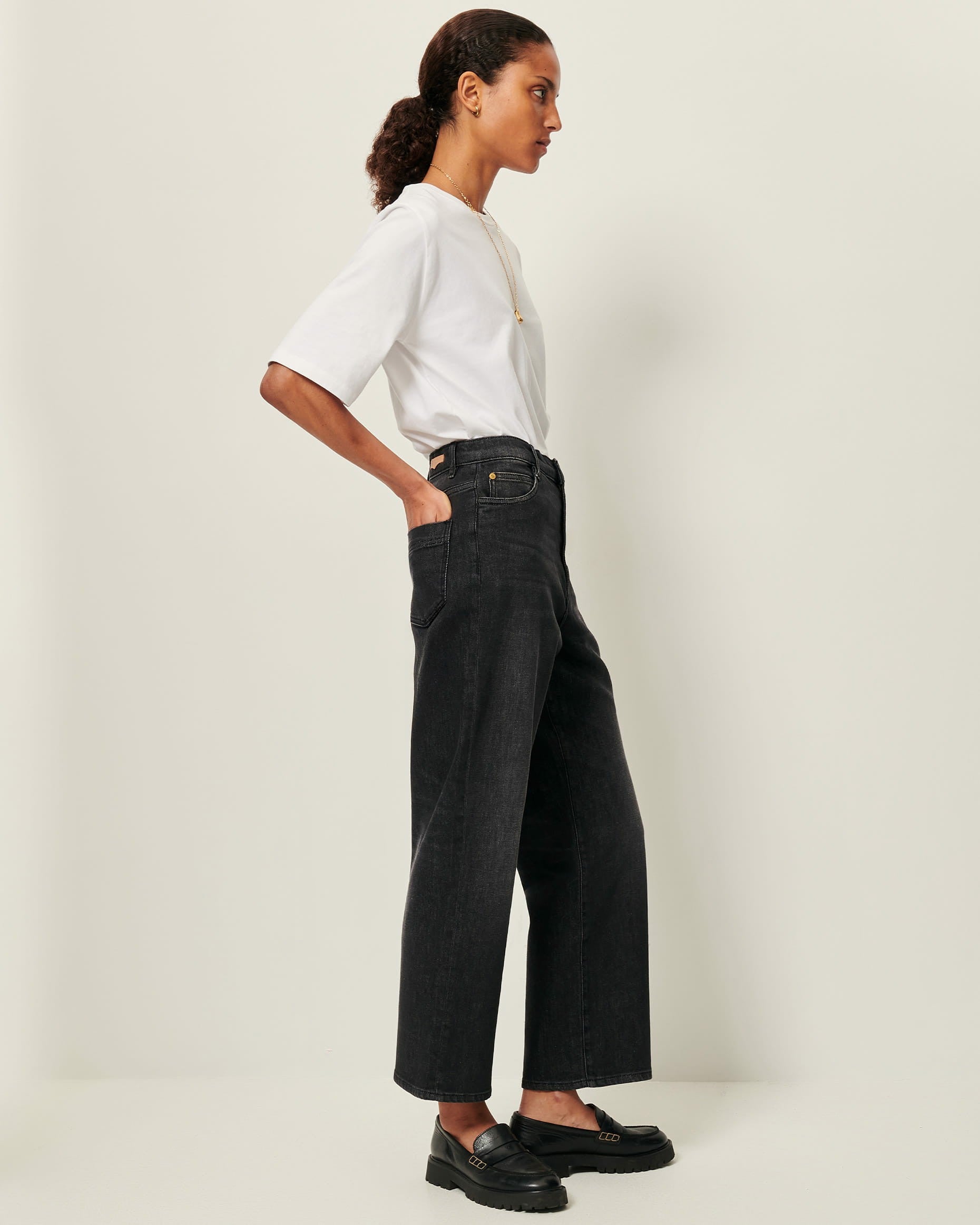 Women BAY CRUISE Brocken Black | Denim