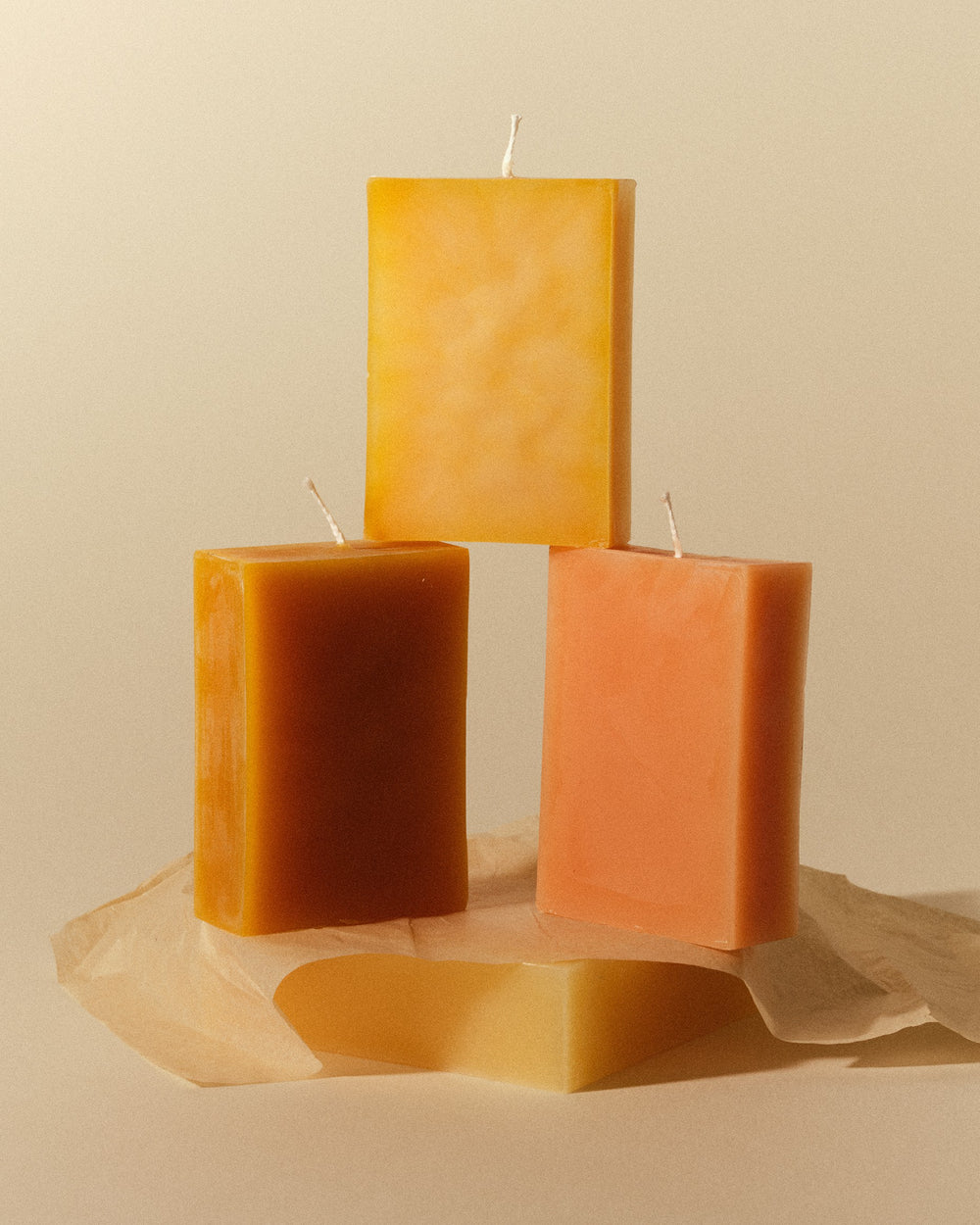 Women BLOCK CANDLES Warm | Candle
