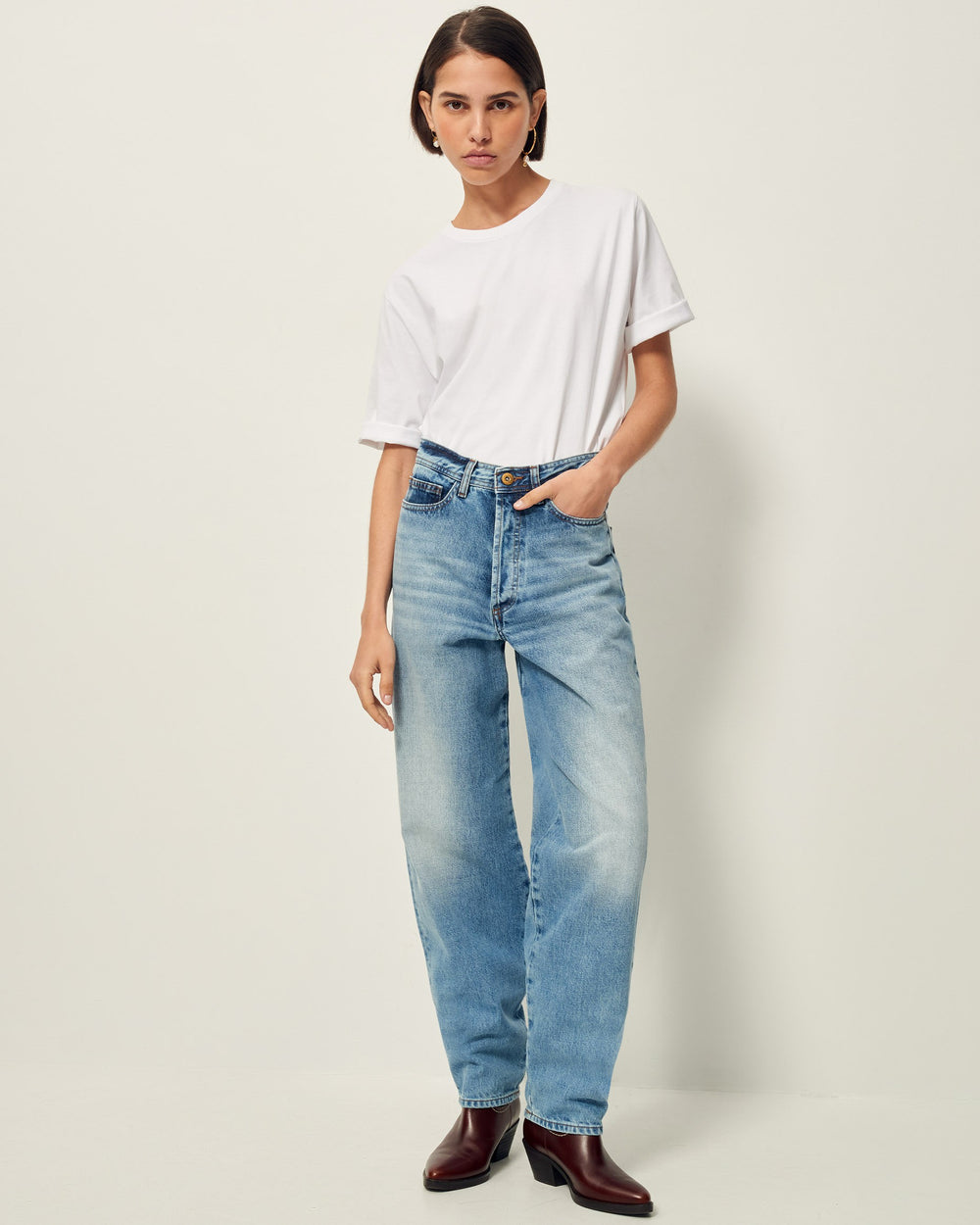 Women BAGGOU Astral Blue | Jeans