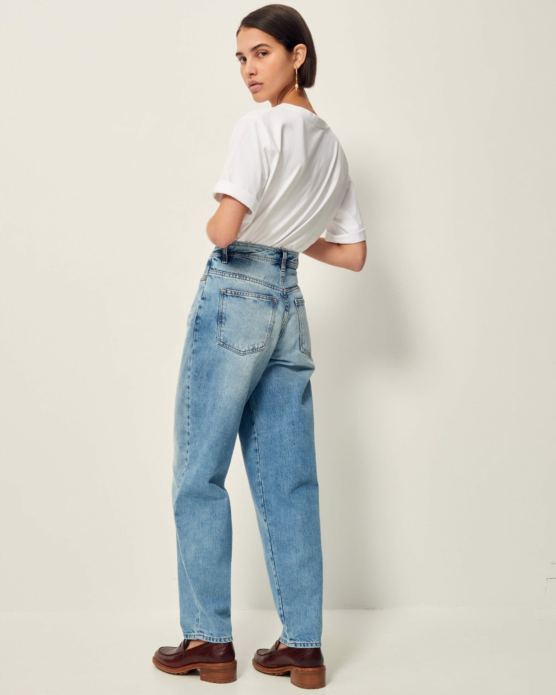 Women BAGGOU Astral Blue | Jeans