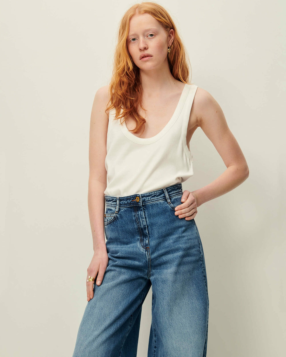 Women CAPTAIN Denim Vintage Blue | Jeans
