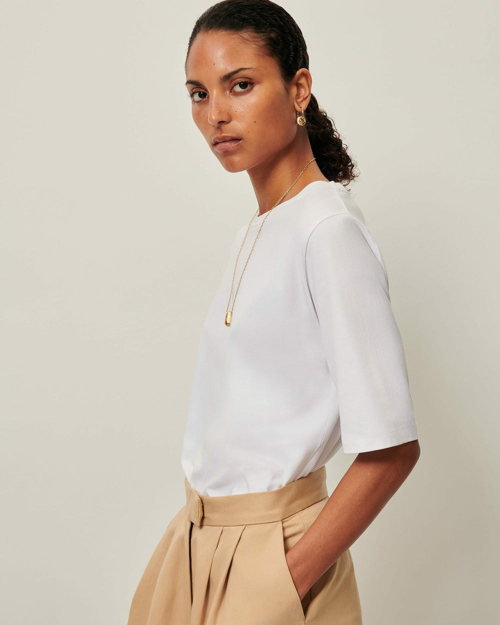 Women SERGE Optical White | Tee-shirt