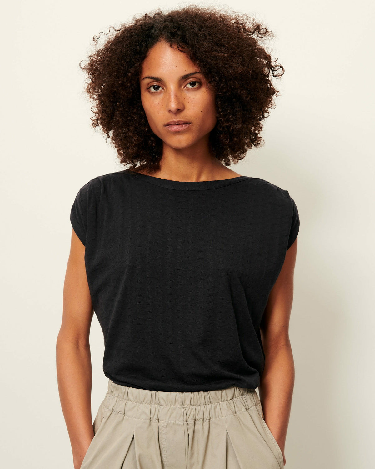 Women SIXTOJACQUARD Moonless | T-shirt