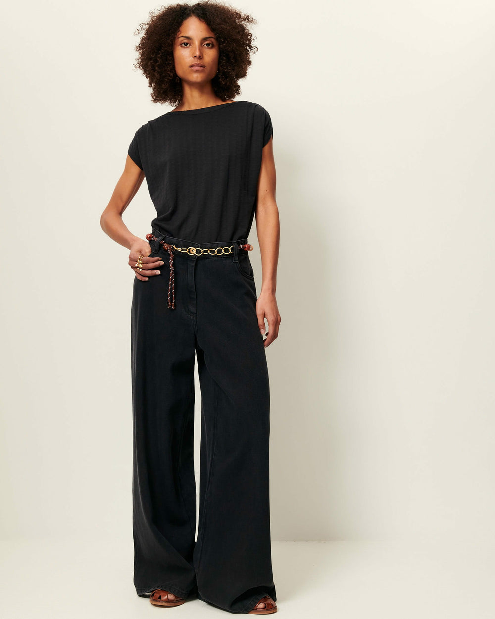 Women SIXTOJACQUARD Moonless | T-shirt