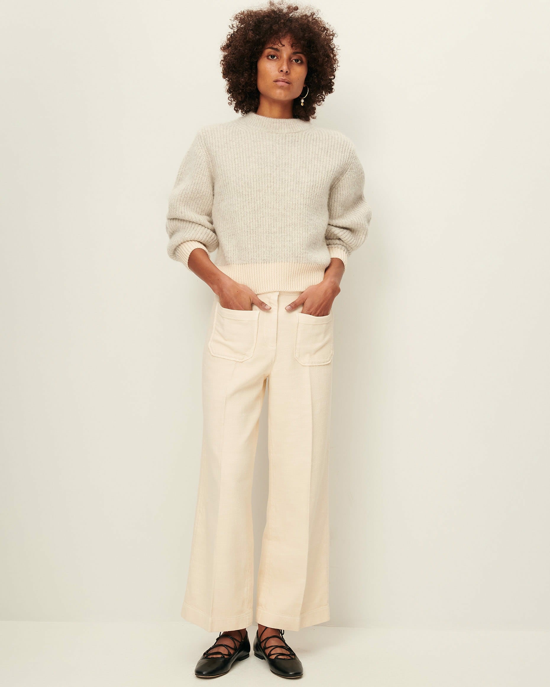Women HENDRICK Fleur de Sel | Trousers