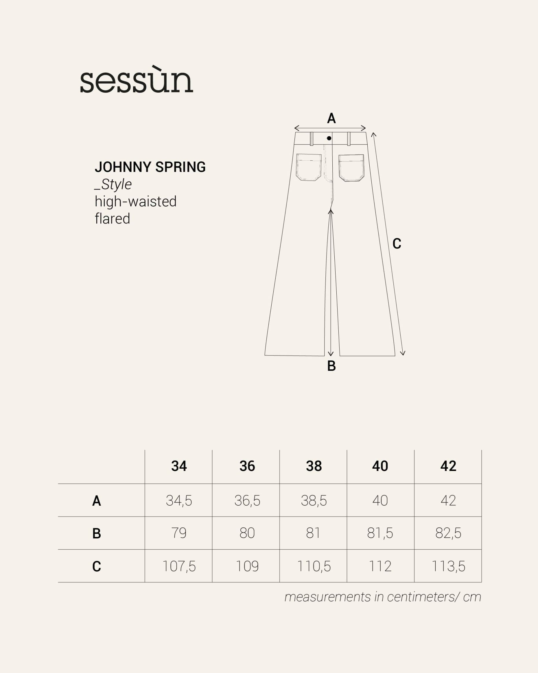 Women JOHNNY SPRING Denim Washed | Pants