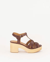 Women STIPA Brown Leather | Sandals