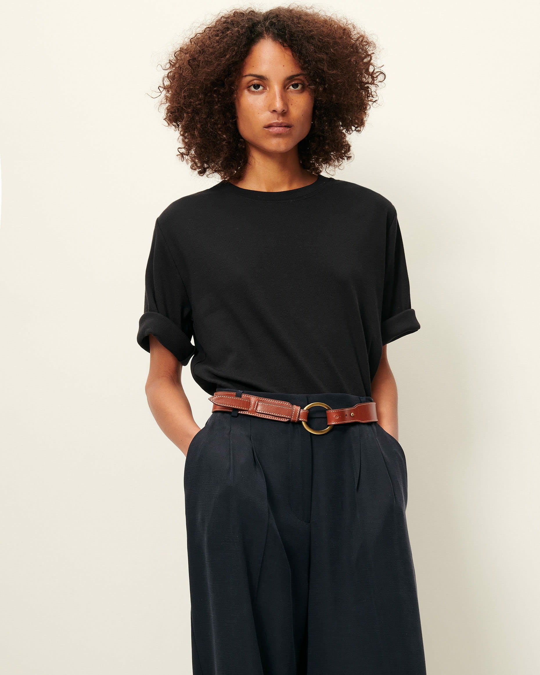 Women SERGE CO Black | T-shirt