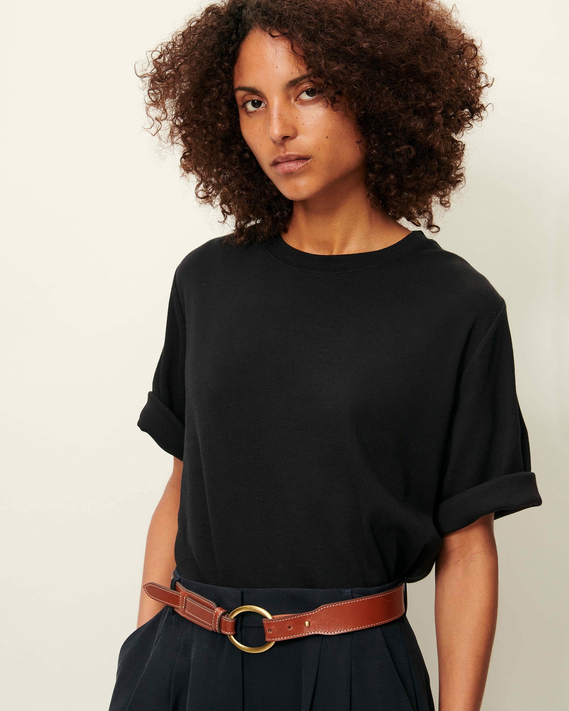 Women SERGE CO Black | T-shirt