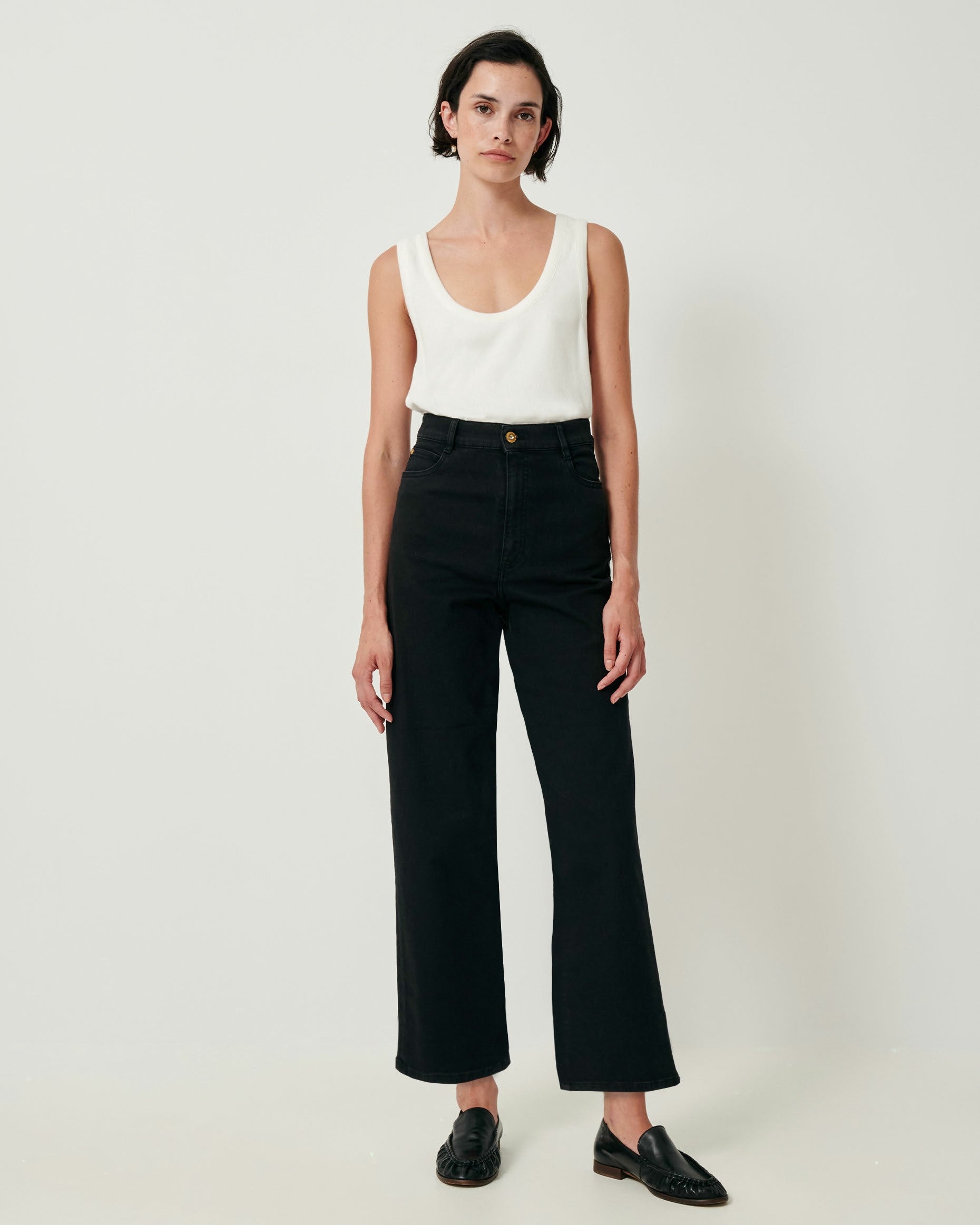 Women BAY CRUISE Pure Black | Jeans
