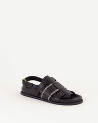 Women SIDI Black Leather | Sandals