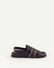 Women SIDI Black Leather | Sandals