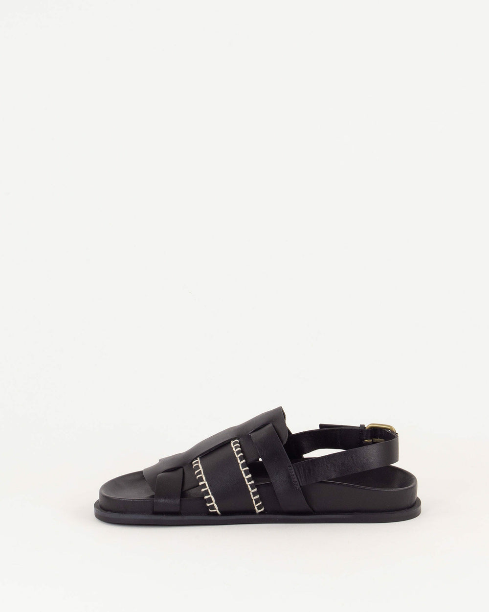 Women SIDI Black Leather | Sandals