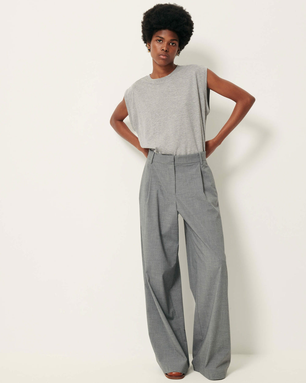 Women DEEDOO Mid Grey | T-shirt